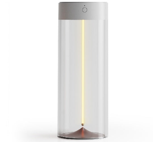Nouvelle lampe de camping LED rechargeable de type C, veilleuse portable, haute transparence et anti-chute, éclairage d'ambiance créatif
