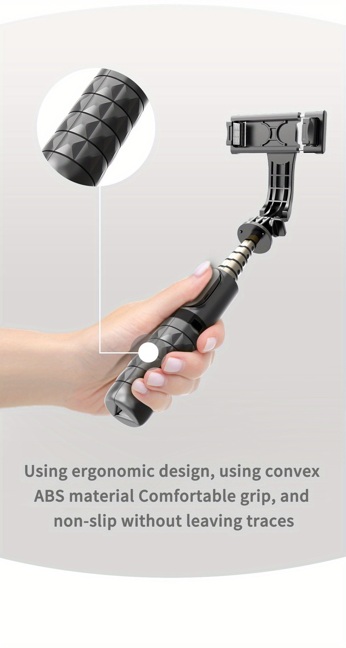 📸 Selfie Stick &amp; Trépied Compact en Aluminium – Tout-en-un avec Télécommande Sans Fil