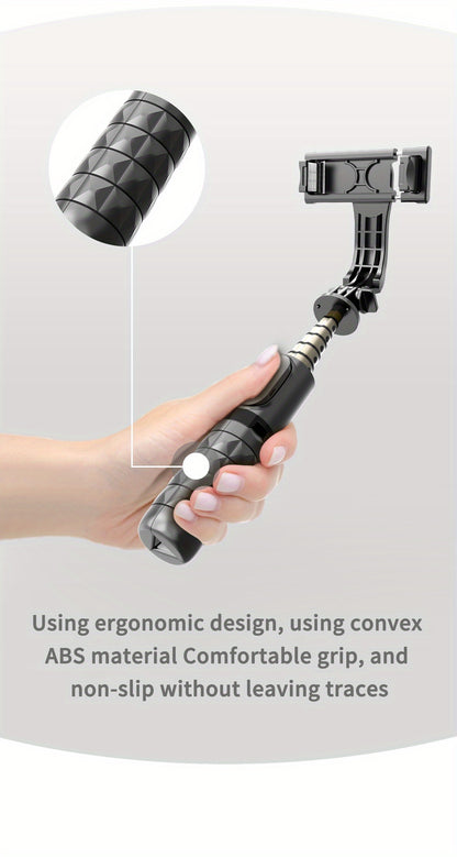 📸 Selfie Stick &amp; Trépied Compact en Aluminium – Tout-en-un avec Télécommande Sans Fil