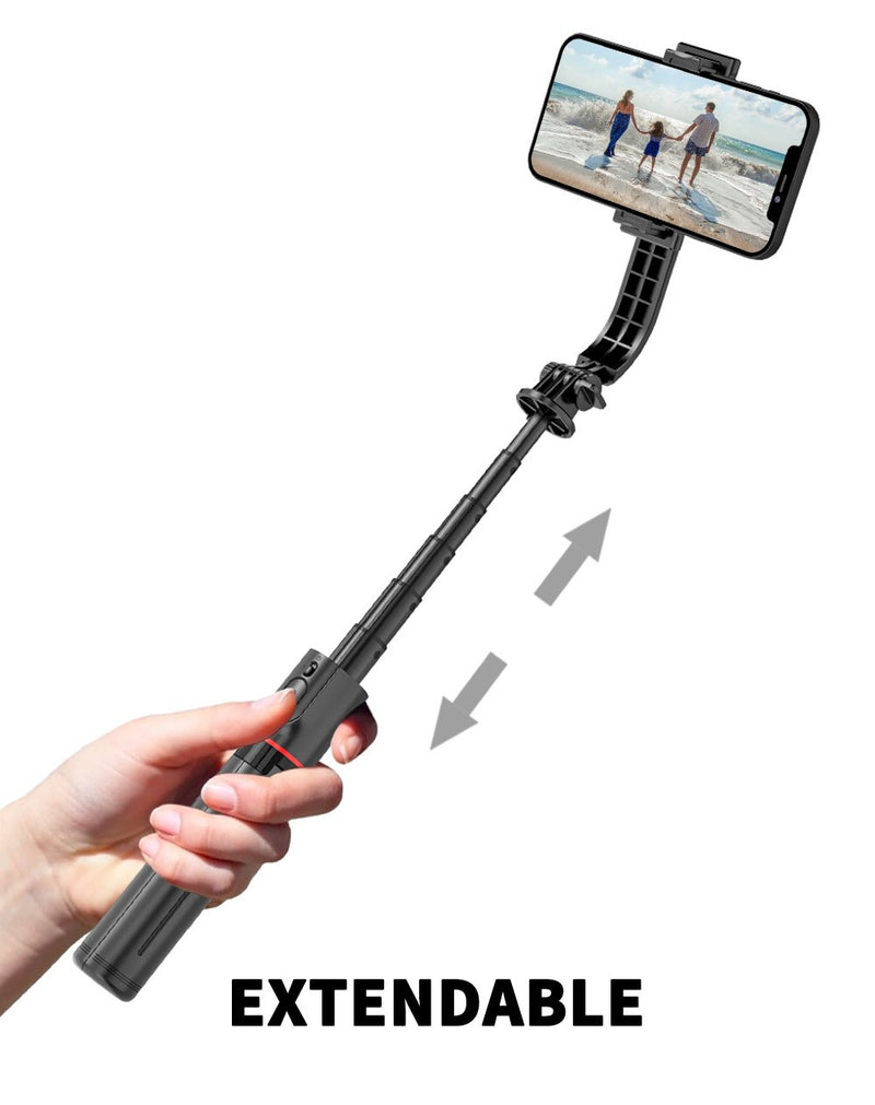 📸 Selfie Stick Trépied 3-en-1 en Alliage d'Aluminium