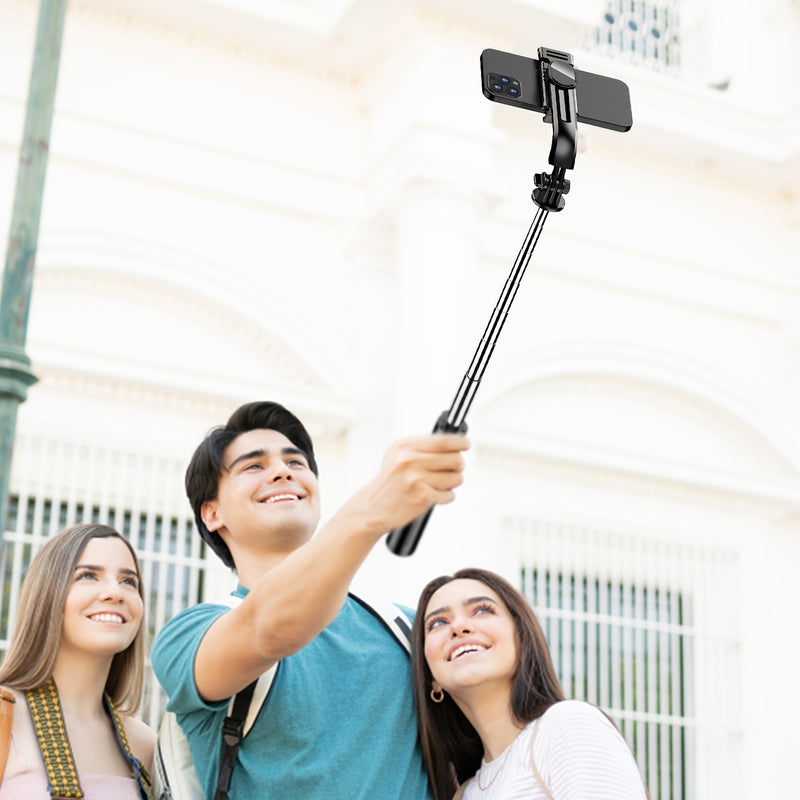 📸 Selfie Stick Trépied 3-en-1 – Capturez Chaque Instant avec Style !
