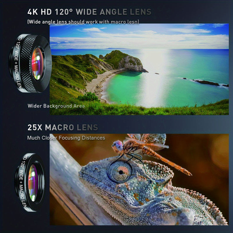📸🔭 Kit APEXEL HD 22X Zoom – Transformez votre Smartphone en Caméra Pro !