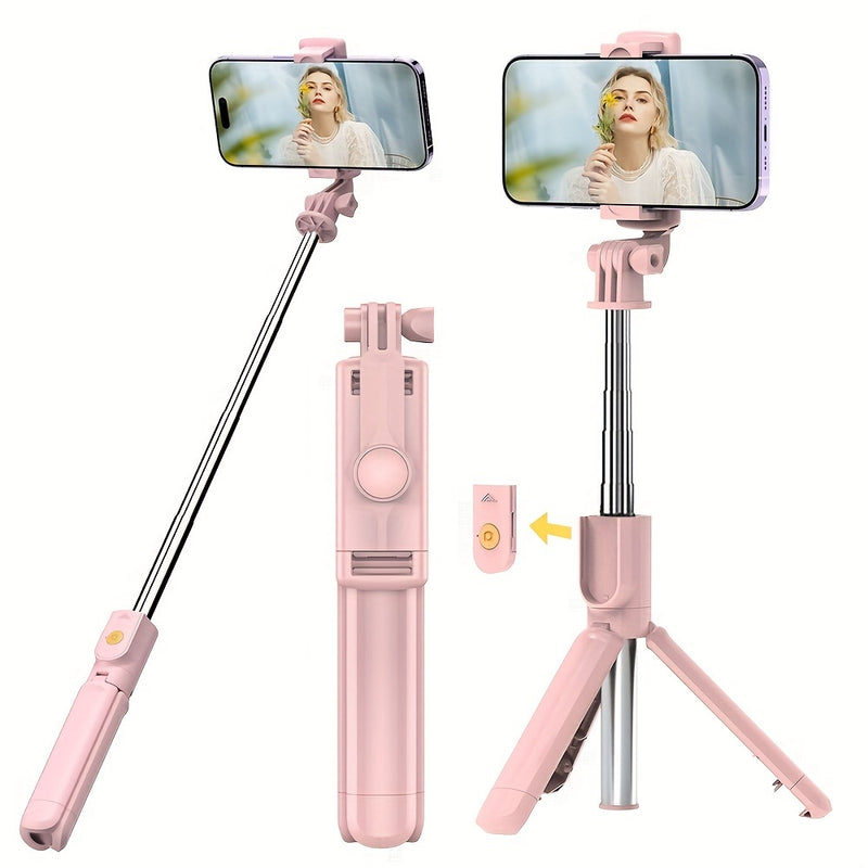 🤳🔋Selfie Stick &amp; Trépied Extensible avec Télécommande – Immortalisez Vos Moments en Toute Liberté !
