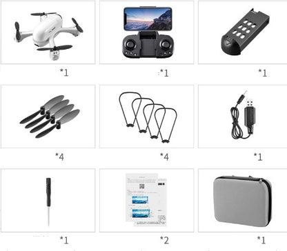 Mini drone S88 4K HD pour photographie aérienne, télécommande à quatre axes