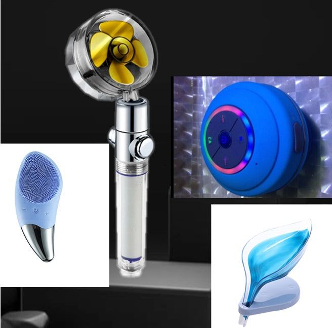 Mini haut-parleur LED étanche