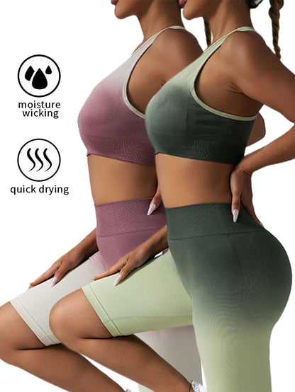 Lot de 2 soutiens-gorge de sport dos en Y pour femmes, bretelles fines spaghetti, soutiens-gorge d'entraînement, soutiens-gorge de yoga rembourrés sans armatures