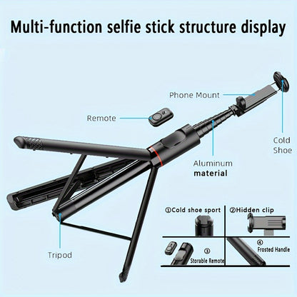 📸💥HKXYK Selfie Stick 72" – Capturez Grand. Restez Léger.