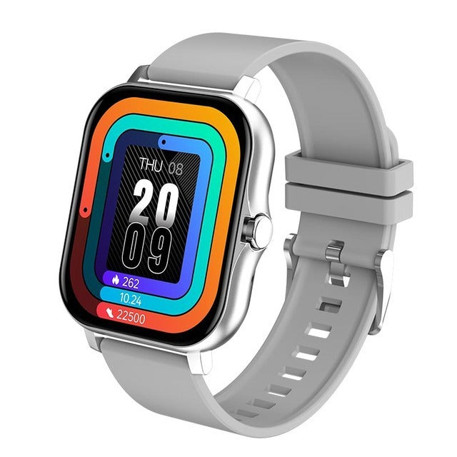 Montre connectée Y13, podomètre, surveillance de la fréquence cardiaque, appels compatibles Bluetooth