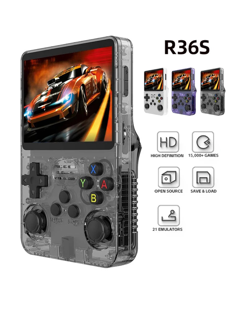 🎮 RetroPlay™ R35S Pro – Console Rétro Portable 64 Go avec Écran IPS HD