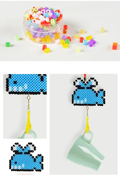 🧩✨Kit de Perles Hama 2.6mm – Créez, Assemblez, Repasser et Admirez Vos Œuvres !