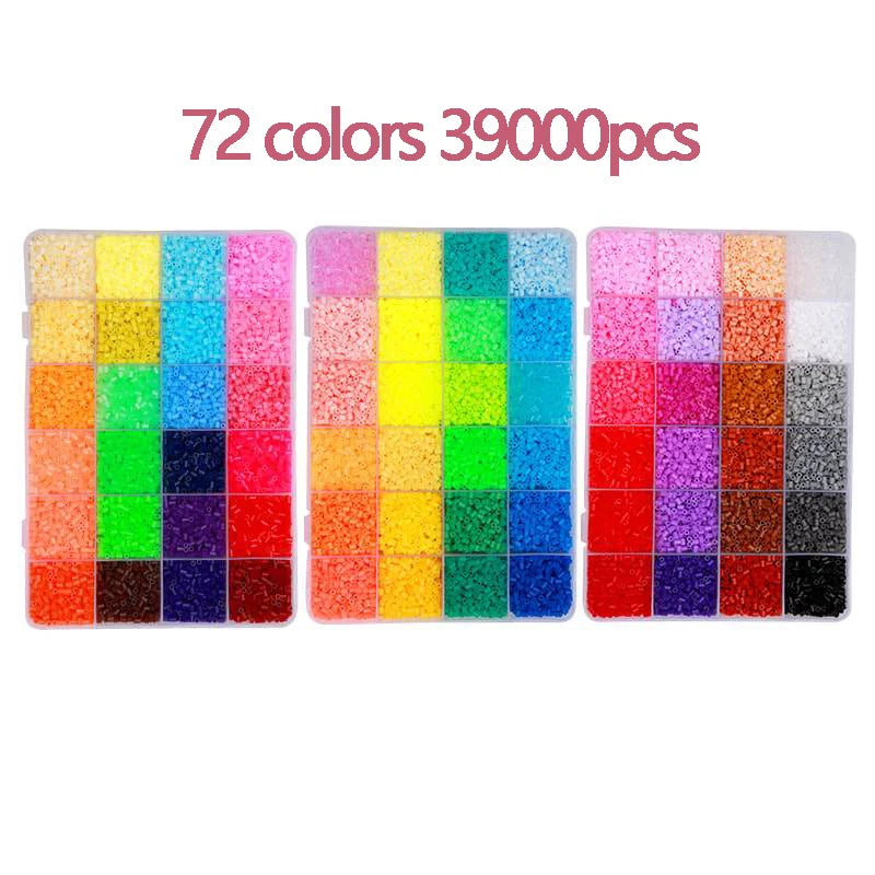 🧩✨Kit de Perles Hama 2.6mm – Créez, Assemblez, Repasser et Admirez Vos Œuvres !
