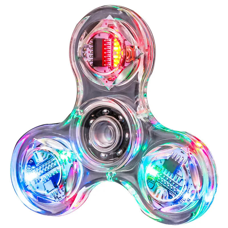 🌟✨Spinner Crystal Shoous – L’alliance parfaite entre détente, fun et lumière !