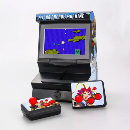Mini console de jeu portable sans fil rétro classique TFT 4,3 pouces, micro-arcade, 300 jeux intégrés, sortie TV