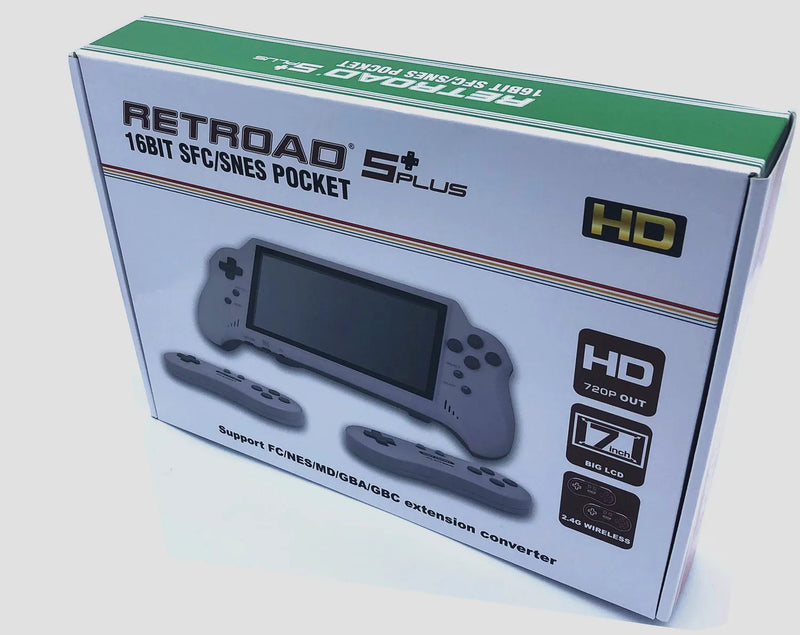 Jeu vidéo 16 bits HD ULTRA pour SNES GAME POCKET RETROAD 5PLUS