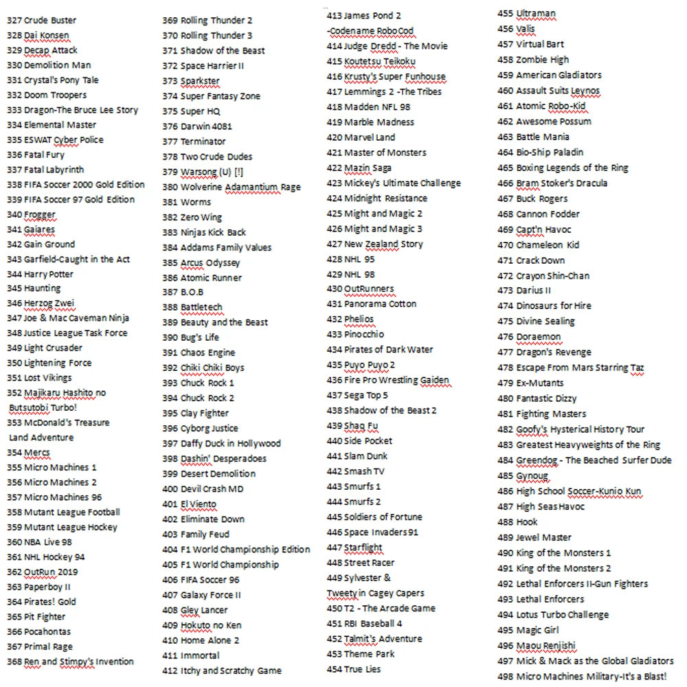 Pour console de jeu vidéo Sega MegaDrive MD2 Mini TV originale, joystick 16 bits, sortie AV, double manette filaire, livraison directe