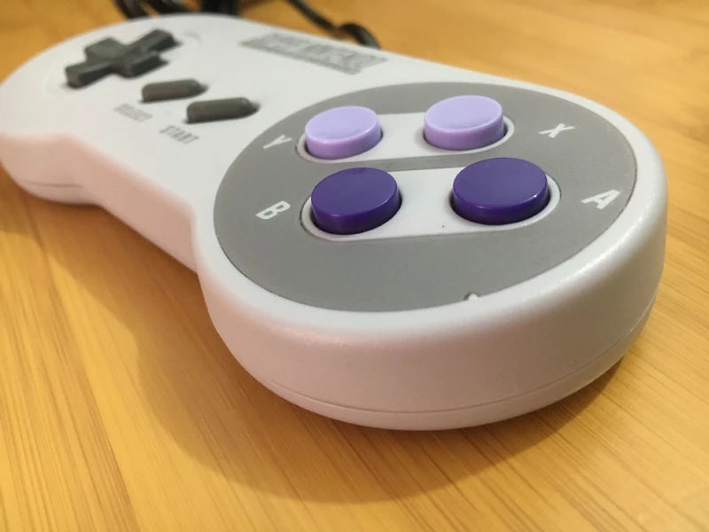 Nouvelle sortie Super HD pour lecteur de jeux vidéo portable rétro classique SNES Mini console de jeux TV 21 jeux intégrés avec double manette