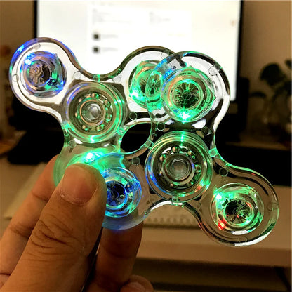 🌟✨Spinner Crystal Shoous – L’alliance parfaite entre détente, fun et lumière !