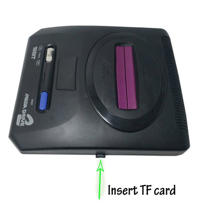 Pour console de jeu vidéo Sega MegaDrive MD2 Mini TV originale, joystick 16 bits, sortie AV, double manette filaire, livraison directe