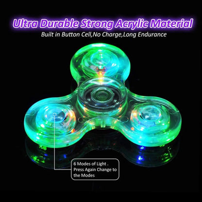 🌟✨Spinner Crystal Shoous – L’alliance parfaite entre détente, fun et lumière !