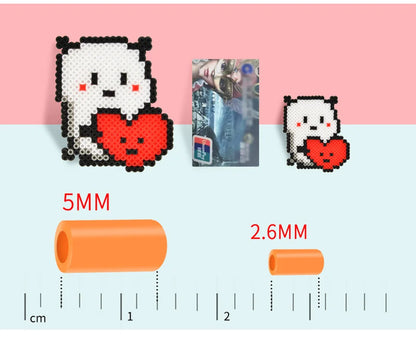 🧩✨Kit de Perles Hama 2.6mm – Créez, Assemblez, Repasser et Admirez Vos Œuvres !