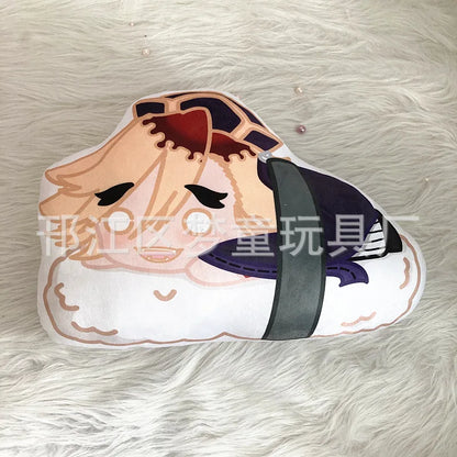 Poupée en peluche Demon Slayer Kimetsu No Yaiba, Anime Demon Slayer Kamado Tanjirou Nezuko Sushi, mignon et doux, pendentif clé en peluche, jouets