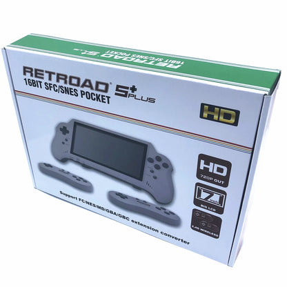 Console de jeu vidéo 16 bits HD ULTRA SNES POCKET RETROAD 5PLUS