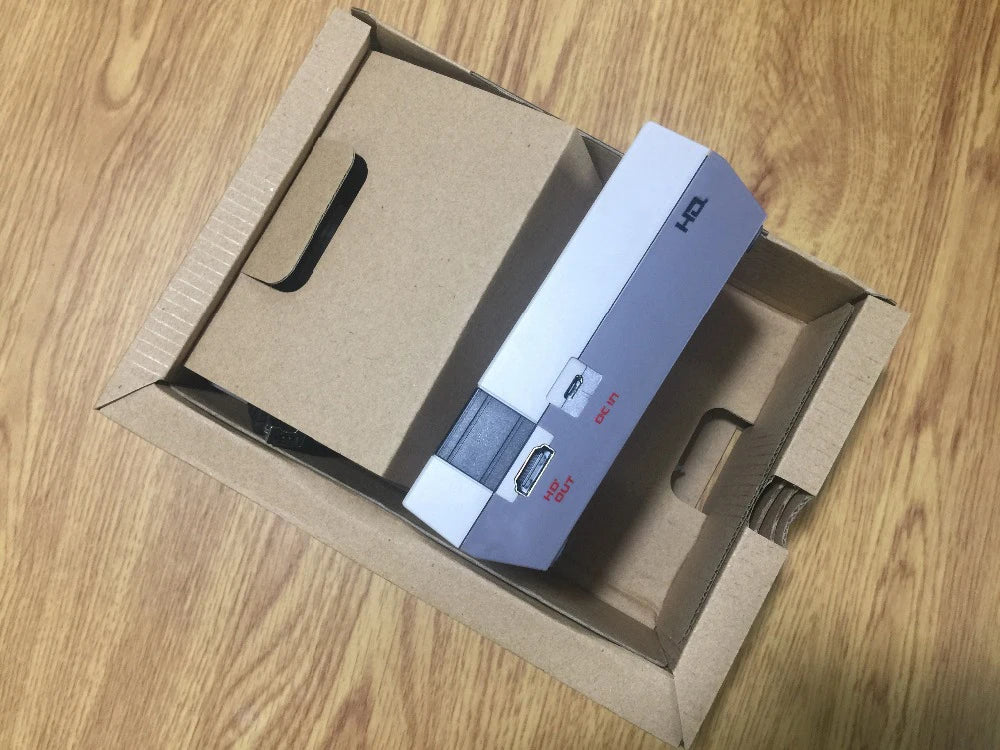 Nouvelle sortie Super HD pour lecteur de jeux vidéo portable rétro classique SNES Mini console de jeux TV 21 jeux intégrés avec double manette