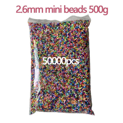 🧩✨Kit de Perles Hama 2.6mm – Créez, Assemblez, Repasser et Admirez Vos Œuvres !