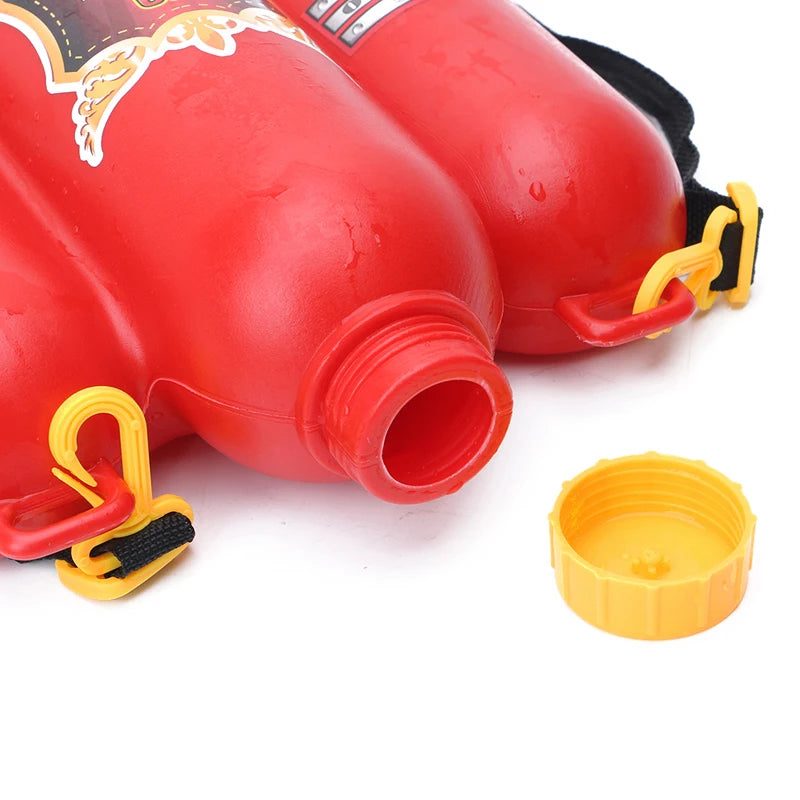 Pistolet à eau grande capacité, sac à dos de pompier, pistolet à eau extractible, jeux d'eau de plage, jouet d'extérieur, cadeau pour enfants