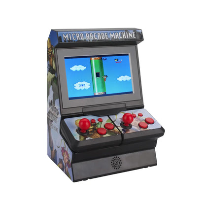 Mini console de jeu portable sans fil rétro classique TFT 4,3 pouces, micro-arcade, 300 jeux intégrés, sortie TV