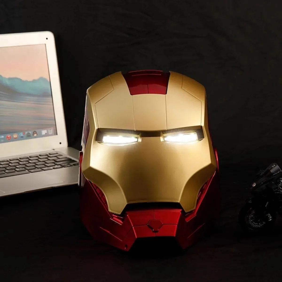 🦾🟥 Casque Iron Man MK JARVIS – Devenez Tony Stark en un clin d’œil