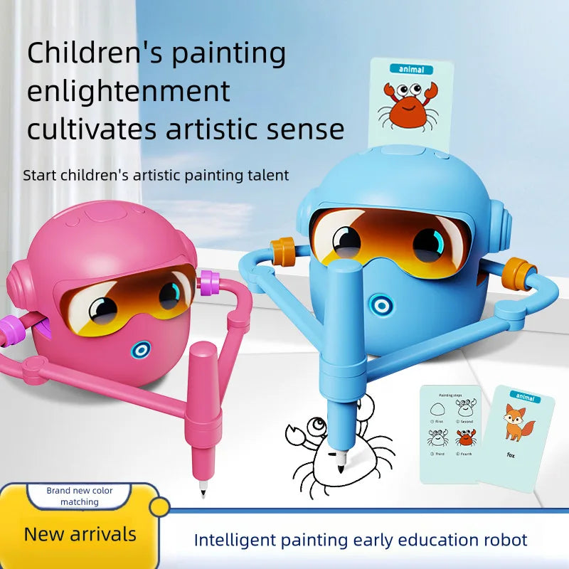 🤖 Robot de Dessin Intelligent Automatique – L’Ami Éducatif qui Inspire la Créativité !