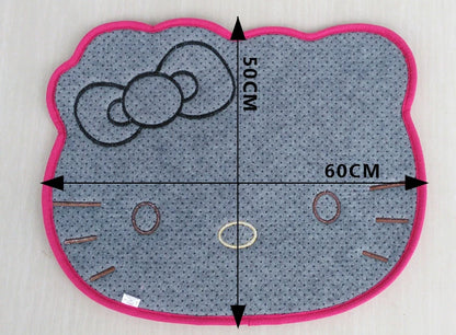 Tapis Hello Kitty en peluche pour chambre à coucher, antidérapant, doux, pour voiture, salle de bain, décoration, jouets, vente en gros