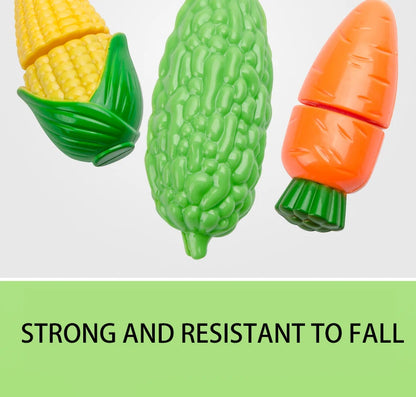 Jouet éducatif en plastique pour la cuisine, ensemble de jouets pour couper les fruits et légumes, maison de jeu, jouets de simulation, éducation précoce, cadeaux pour filles et garçons