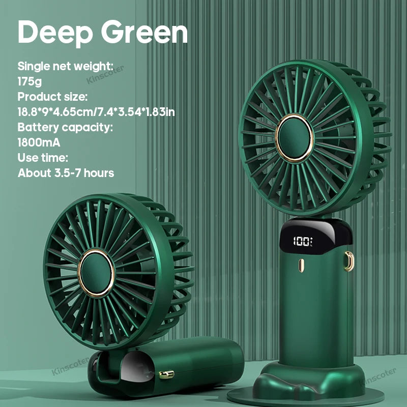 Mini ventilateur portatif USB Mini ventilateur de refroidissement portable Petit ventilateur de chargement Mini ventilateur de chargement silencieux Bureau du dortoir Bureau de l'étudiant Cadeaux longue durée