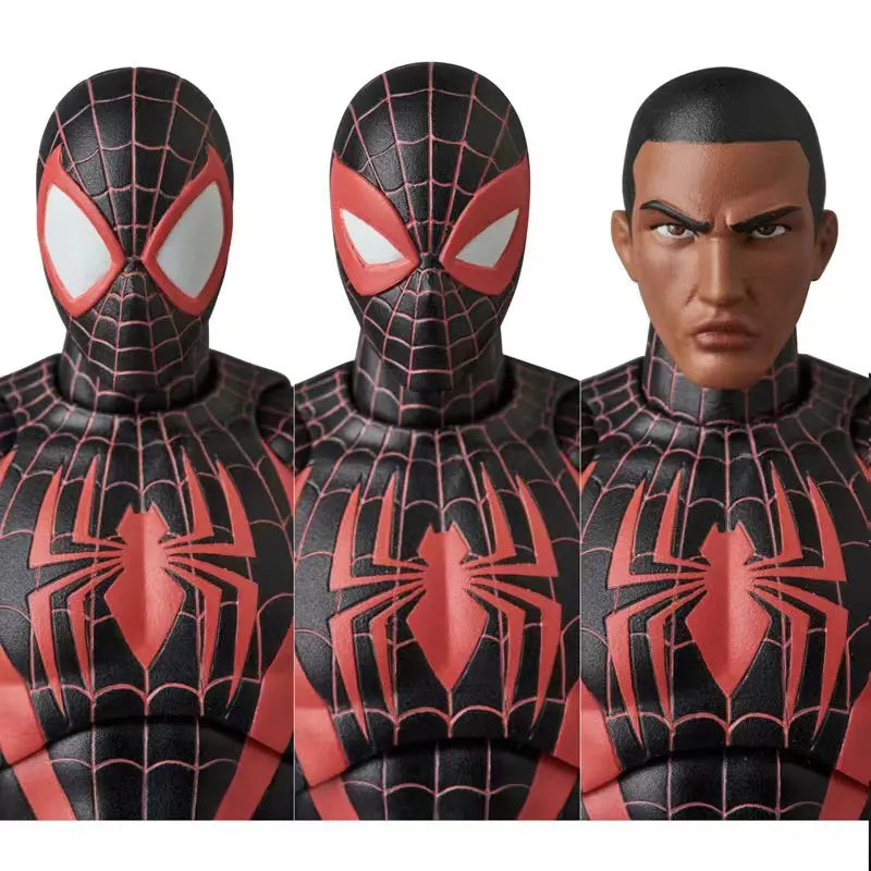 Figurine articulée Spider-Man Miles Morales, Mafex 092, Ultimate Comics, figurine Spider-Man Shf, Ko, jouet, cadeau