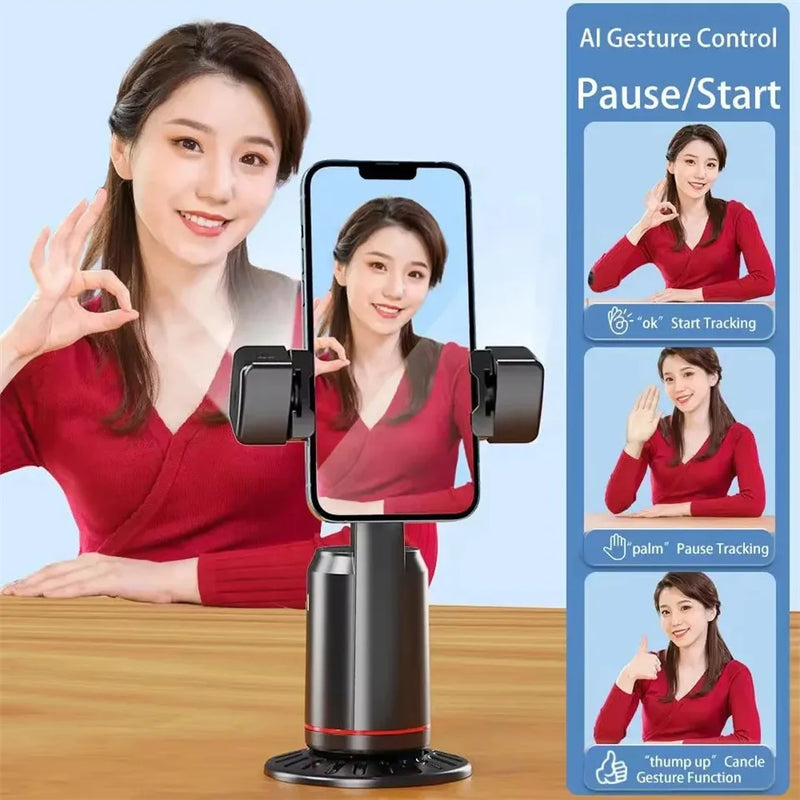 🎥 SmartFollow Q02™ – Stabilisateur 360° Intelligent avec Suivi Automatique & Télécommande