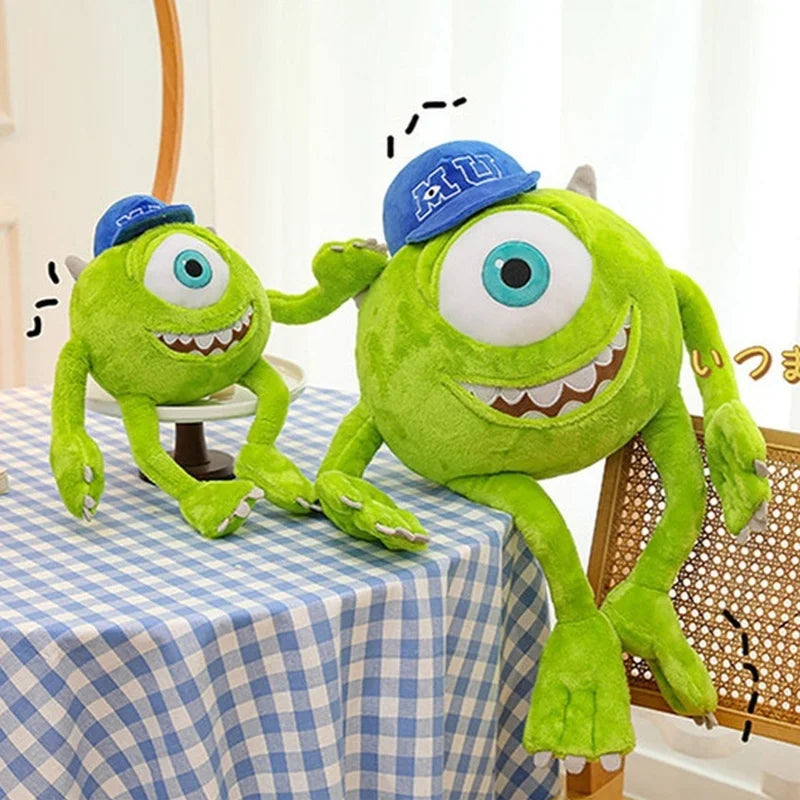 Peluche Mike Wazowski de Disney Monsters University, coussin décoratif pour canapé, décoration de chambre, cadeaux de Noël pour enfants