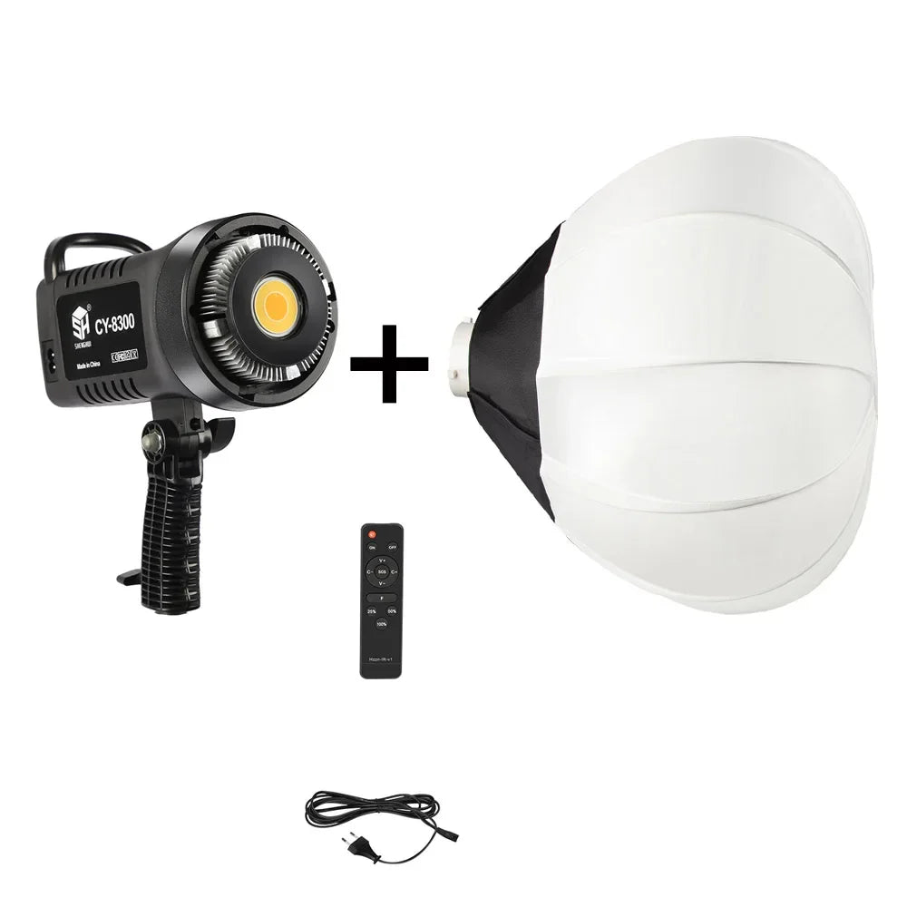 Lumière du jour LED pour la photographie et la vidéo, lampe solaire balance, flash de portrait, accessoires de studio, YouTube Live, 100W