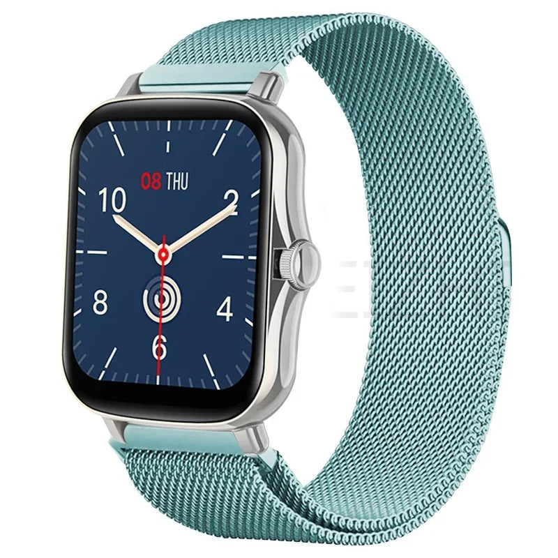 🔗FlexBand Pro™ – Bracelet Magnétique en Acier Inoxydable pour Montres Amazfit | Élégance & Confort au Quotidien