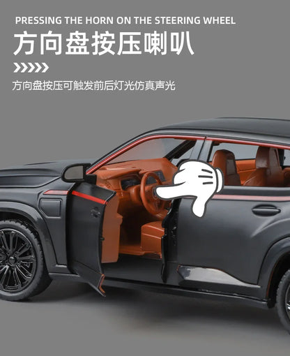 BMW XM SUV Alliage Voiture Moulée Sous Pression &amp; Véhicules Jouets Modèle De Voiture Son et Lumière Voiture À Tirer