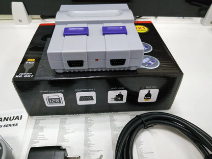 Console de jeu rétro HDMI Super Mini Système de jeu vidéo classique 821 jeux vidéo Plug and Play intégrés Convient pour un cadeau de Noël