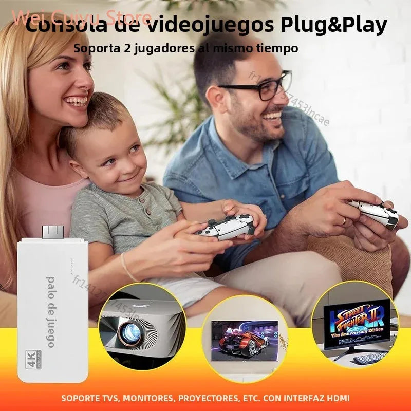 🎮🕹️Console Rétro M15 4K – 30 000 Jeux en 1, Nostalgie & Fun Illimités !