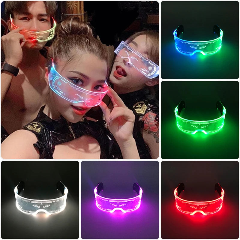 🕺🎉 Lunettes LED Colorées Shoous – Brille comme jamais !
