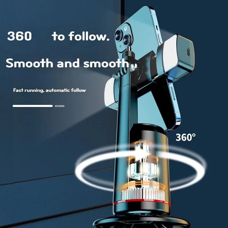 🎥 SmartFollow Q02™ – Stabilisateur 360° Intelligent avec Suivi Automatique & Télécommande