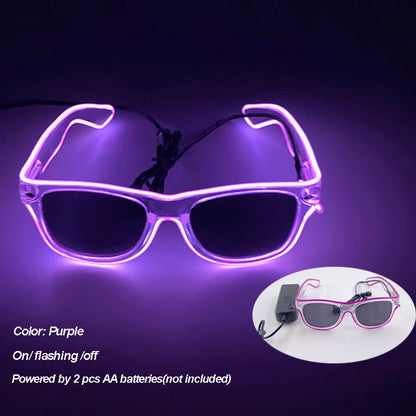 🕺🎉 Lunettes LED Colorées Shoous – Brille comme jamais !