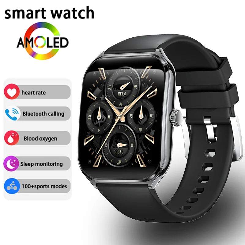 ⌚ VibeWatch™ Ultra AMOLED Élégance, Technologie et Performance à Votre Poignet