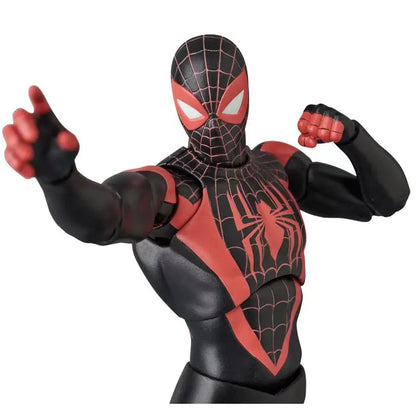 Figurine articulée Spider-Man Miles Morales, Mafex 092, Ultimate Comics, figurine Spider-Man Shf, Ko, jouet, cadeau