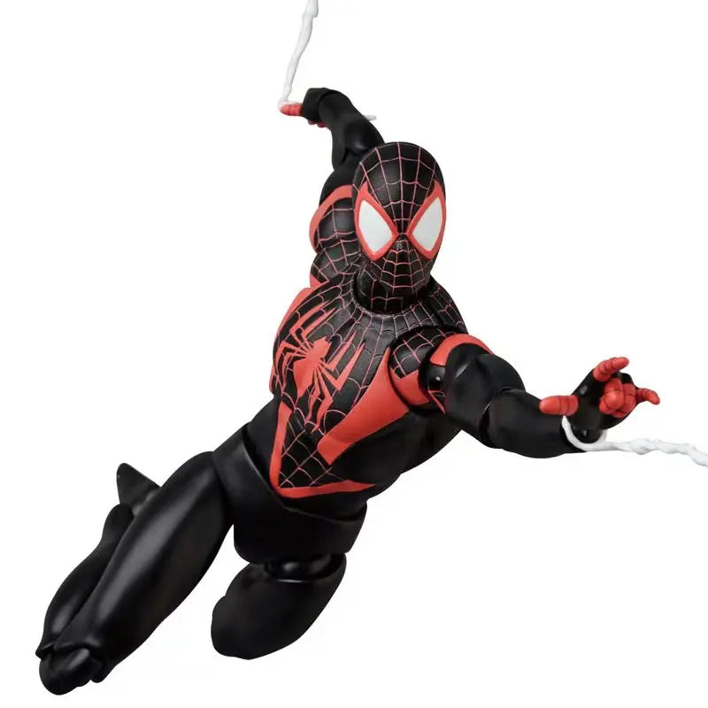 Figurine articulée Spider-Man Miles Morales, Mafex 092, Ultimate Comics, figurine Spider-Man Shf, Ko, jouet, cadeau