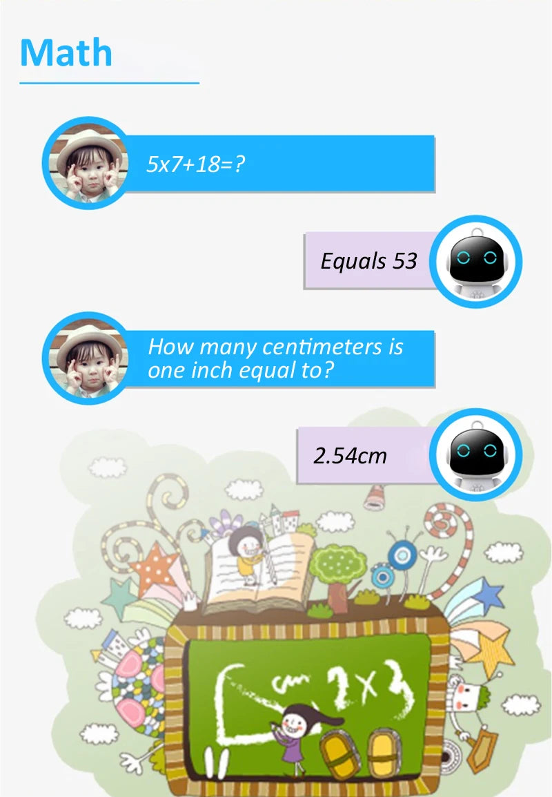 🤖 EduBot Tuya™ – Le Compagnon Éducatif Intelligent pour Enfants | AI, Voix, Apprentissage & Jeux